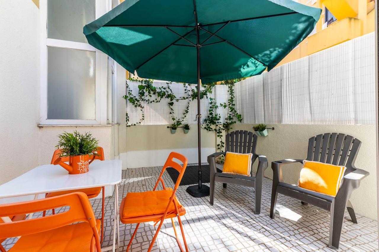 Alm- Spacious. Sunny. Patio. Quiet Area. Fast Wifi Lisabona Exterior foto