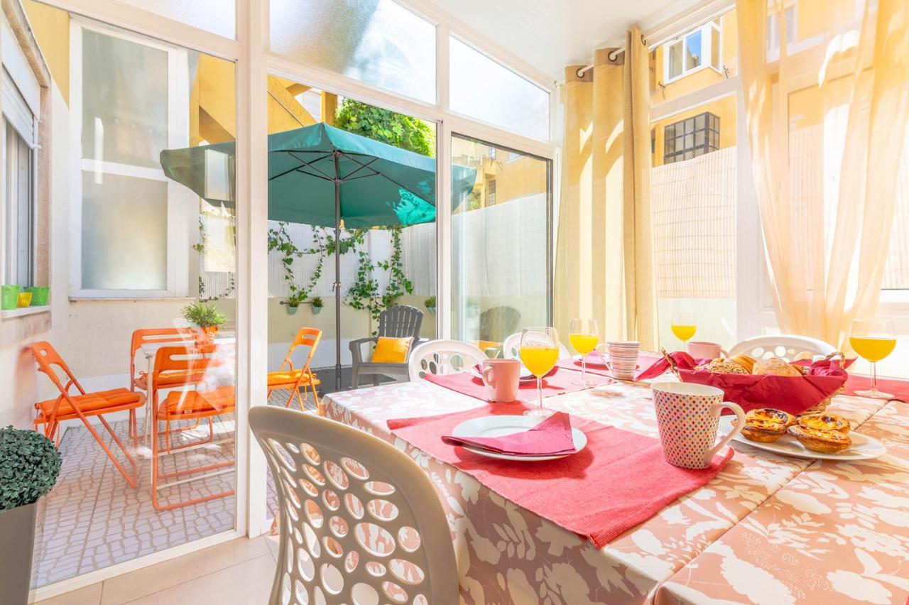 Alm- Spacious. Sunny. Patio. Quiet Area. Fast Wifi Lisabona Exterior foto